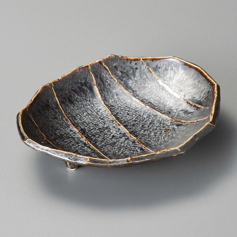 山万 05619-140 孔雀じゃばら浅皿  1個（ご注文単位1個）【直送品】