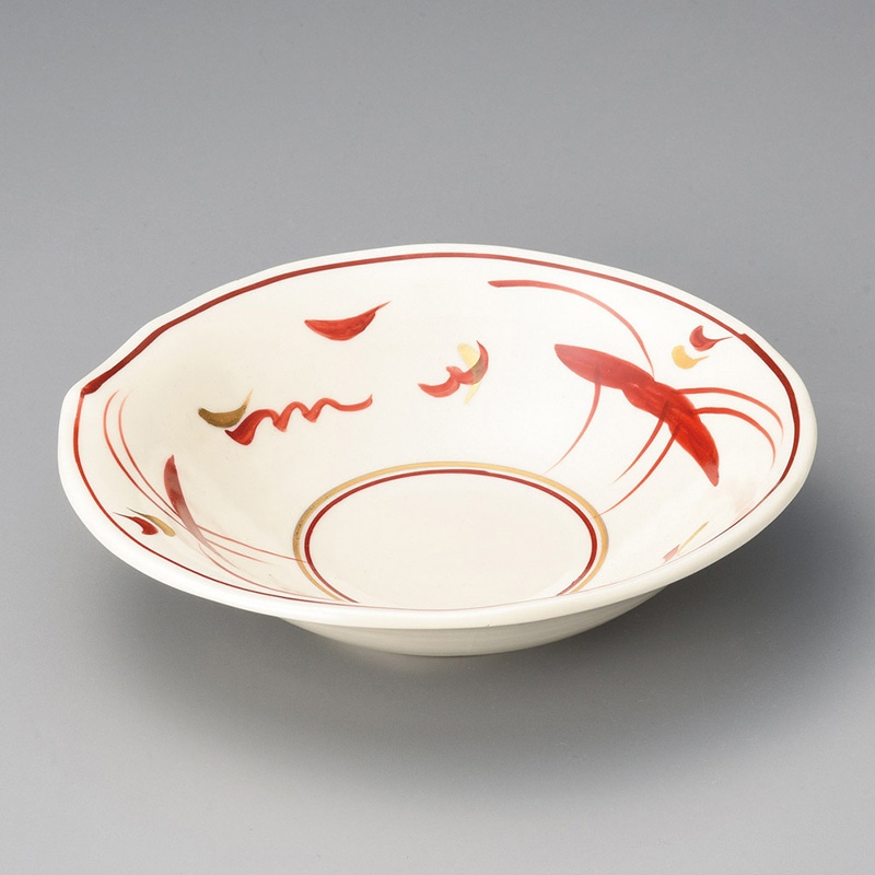 山万 05912-470 赤絵金彩向付  1個（ご注文単位1個）【直送品】