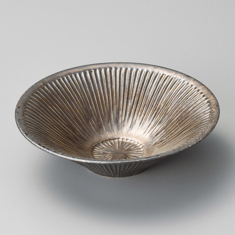 山万 05813-140 金結晶しのぎ彫6.3鉢  1個（ご注文単位1個）【直送品】