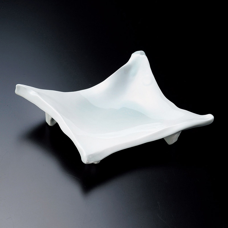 山万 05918-240 強化青白磁ちぎり向付  1個（ご注文単位1個）【直送品】