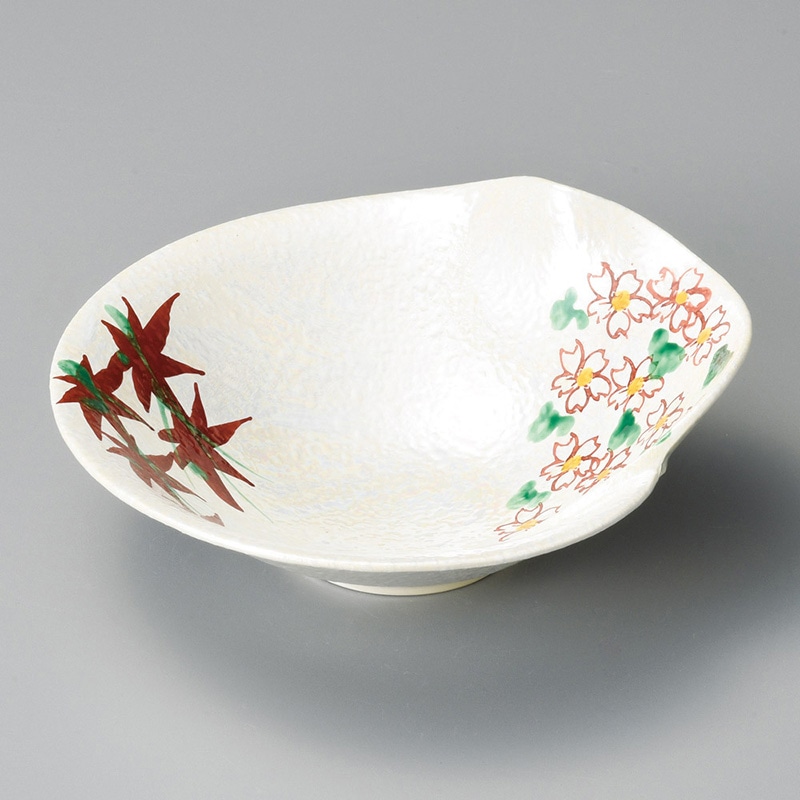 山万 06002-580 ラスター春秋向付 1個(ご注文単位1個)【直送品】