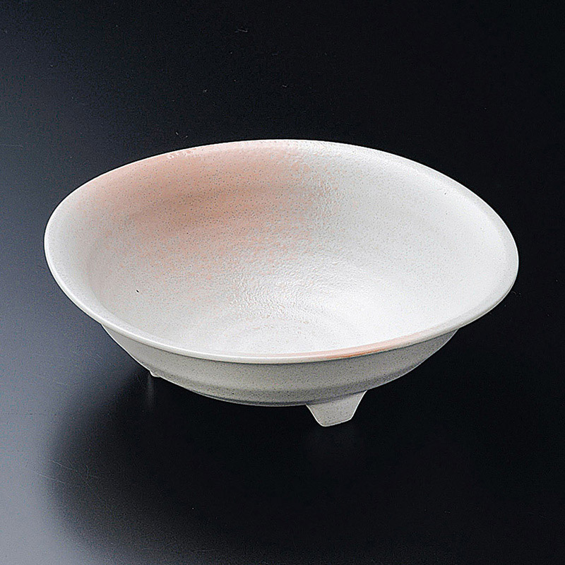 山万 06521-450 春がすみ三ッ足向付  1個（ご注文単位1個）【直送品】