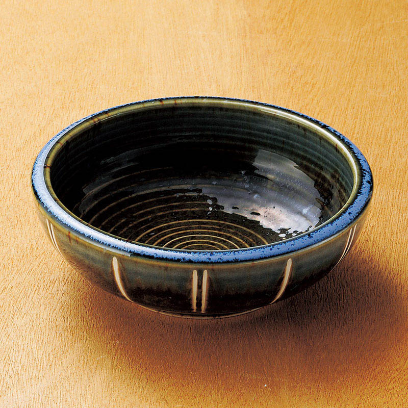 山万 06524-170 南蛮渕流し5.5深鉢  1個（ご注文単位1個）【直送品】