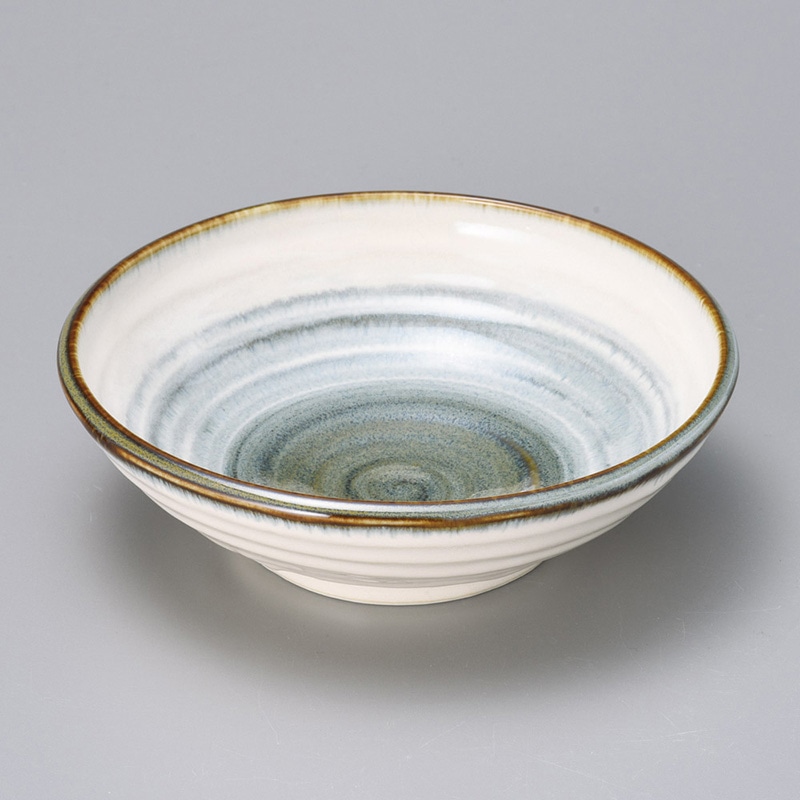 山万 06622-310 さばトラ荒引浅鉢  1個（ご注文単位1個）【直送品】