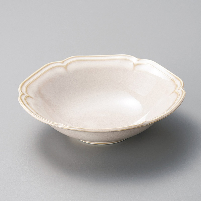 山万 06923-100 アンジュティーク型50浅鉢  1個（ご注文単位1個）【直送品】