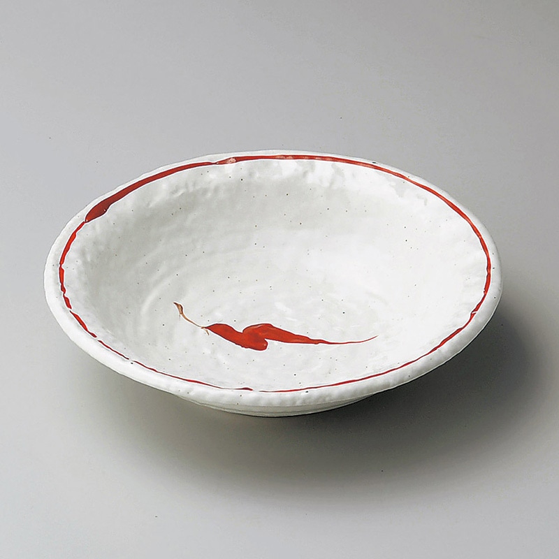 山万 06621-020 唐辛子5.5浅鉢  1個（ご注文単位1個）【直送品】