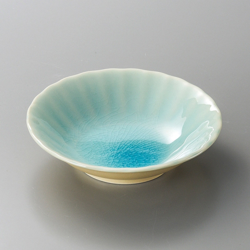 山万 07120-550 トルコ菊型平鉢  1個（ご注文単位1個）【直送品】