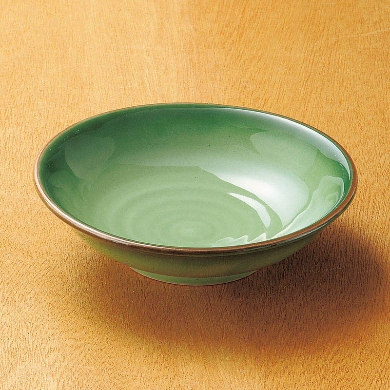 山万 07522-550 緑彩向付  1個（ご注文単位1個）【直送品】