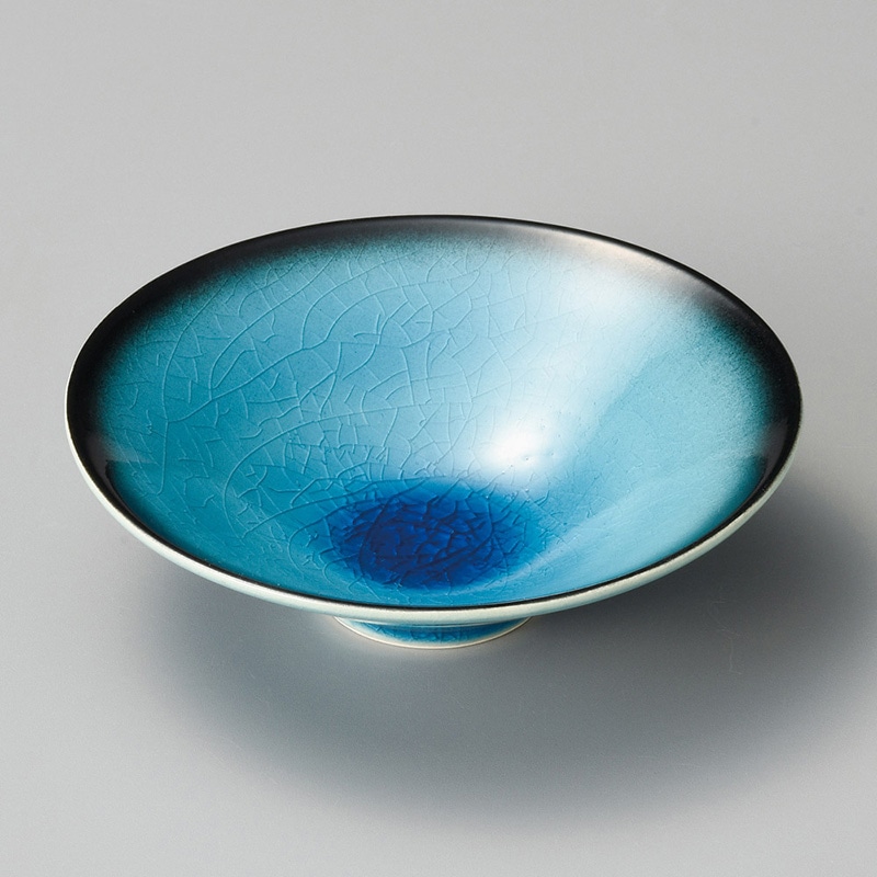 山万 07917-460 ぎやまん浅鉢  1個（ご注文単位1個）【直送品】