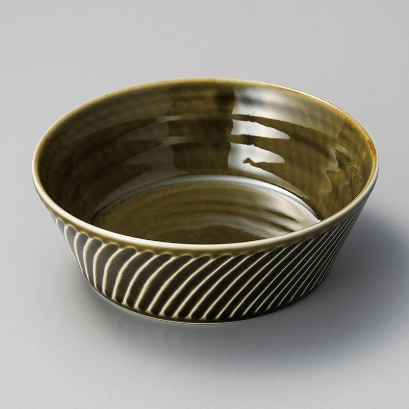 山万 08134-310 オリベターク小鉢(中)  1個（ご注文単位1個）【直送品】