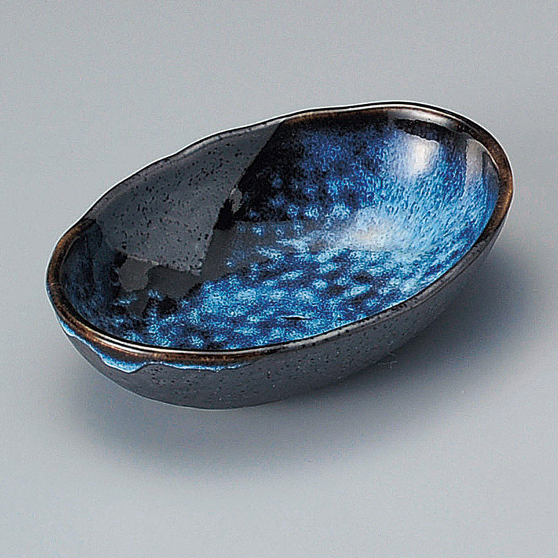 山万 08325-030 清流ダ円小鉢  1個（ご注文単位1個）【直送品】