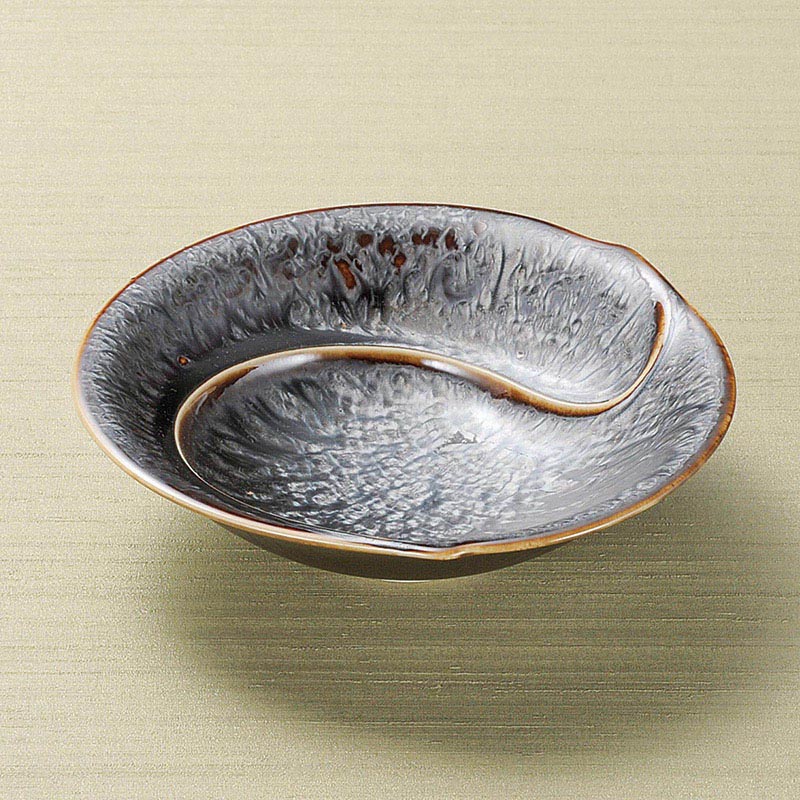 山万 08230-140 孔雀ひねり小鉢  1個（ご注文単位1個）【直送品】