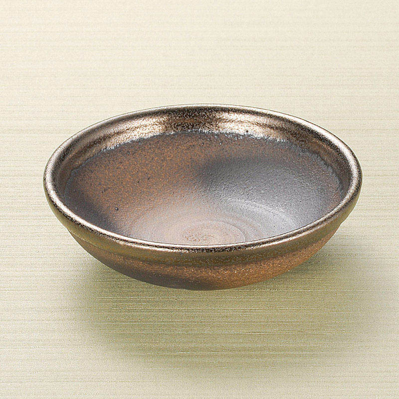 山万 08427-640 金彩小鉢(萬古焼)  1個（ご注文単位1個）【直送品】