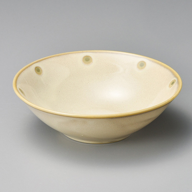 山万 08528-190 ビードロ水玉140ボウル  1個（ご注文単位1個）【直送品】