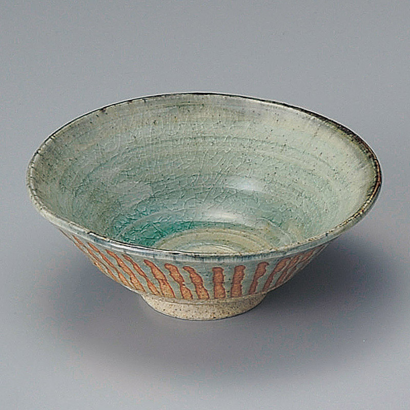 山万 08825-550 灰釉十草小鉢(大)  1個（ご注文単位1個）【直送品】