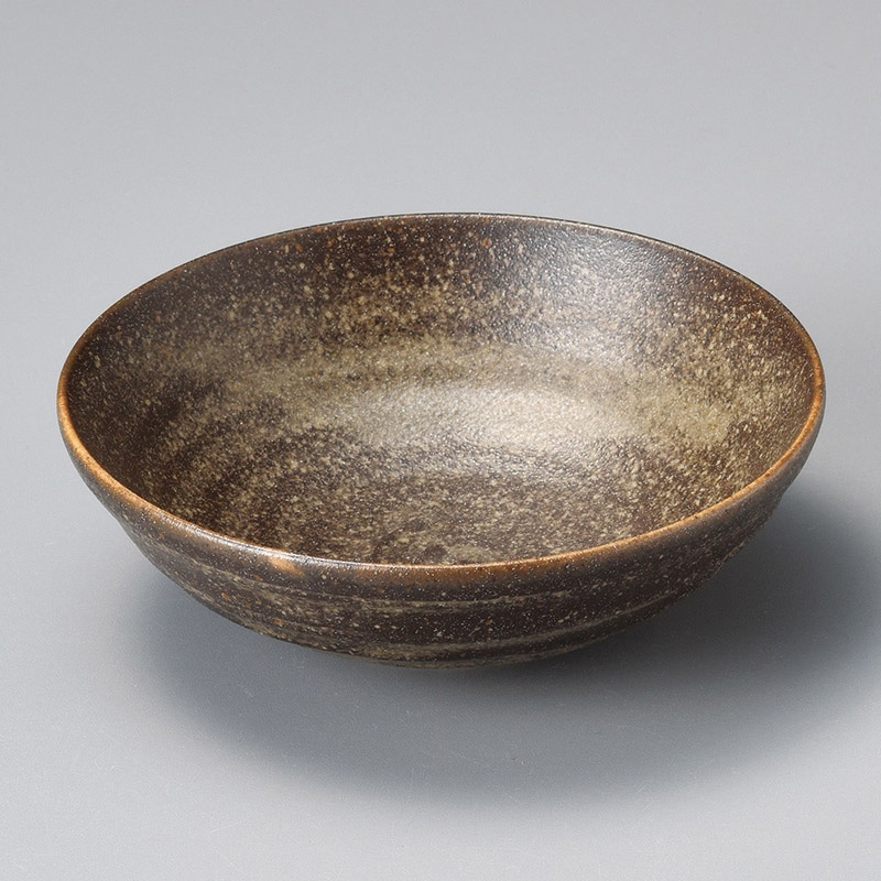 山万 08921-310 灰釉錆LB4.0鉢  1個（ご注文単位1個）【直送品】