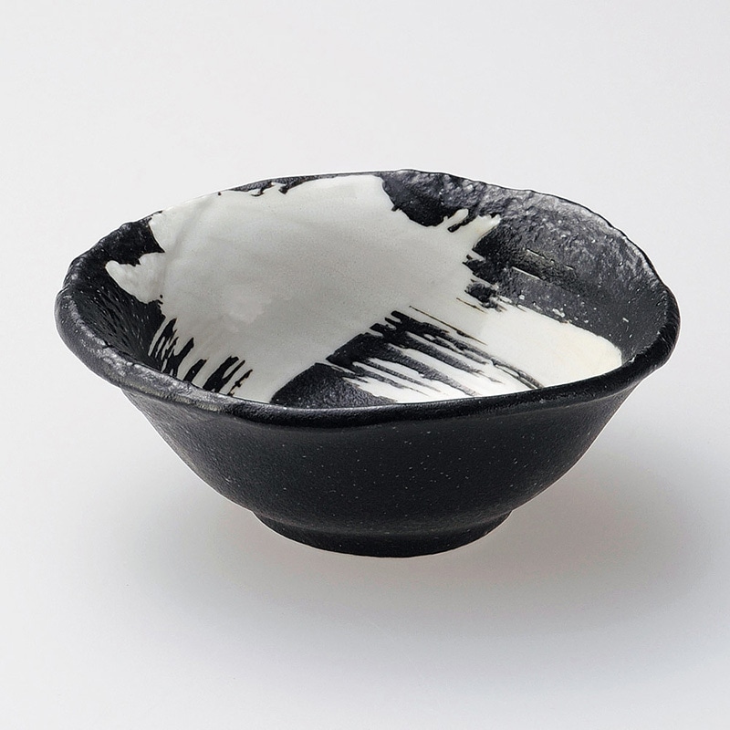 山万 08829-470 白刷毛石目小鉢  1個（ご注文単位1個）【直送品】