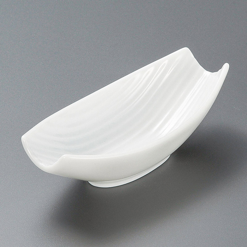 山万 08906-570 白笹型小鉢  1個（ご注文単位1個）【直送品】