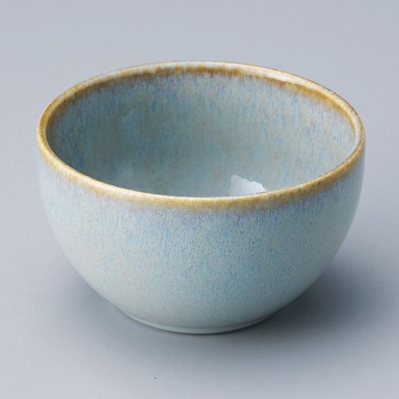 山万 09104-450 窯変グレー丸ボウル  1個（ご注文単位1個）【直送品】