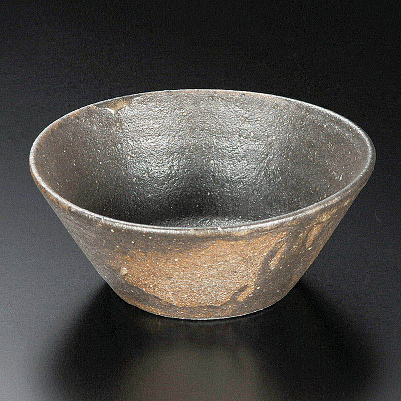 山万 09007-660 窯変小鉢(信楽焼) 1個(ご注文単位1個)【直送品】