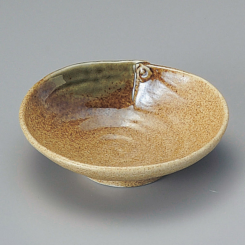 山万 09124-450 伊賀釉切り合わせ小鉢 1個(ご注文単位1個)【直送品】