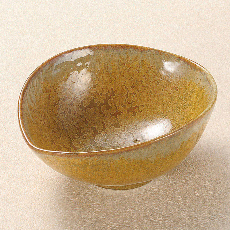 山万 09125-450 金結晶楕円鉢 1個(ご注文単位1個)【直送品】