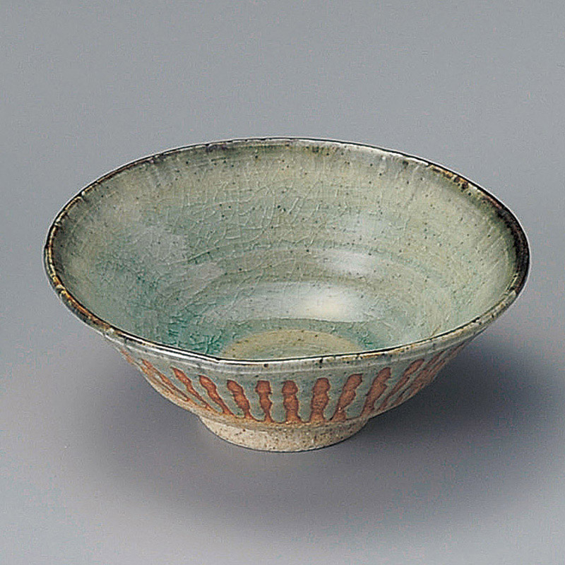 山万 09528-550 灰釉十草小鉢(小)  1個（ご注文単位1個）【直送品】