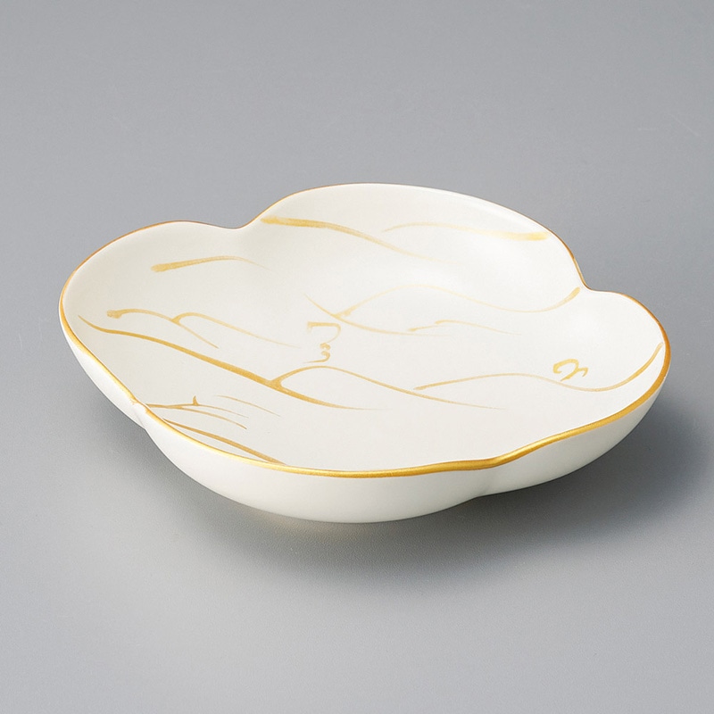 山万 09023-450 マット金波絵木甲鉢  1個（ご注文単位1個）【直送品】