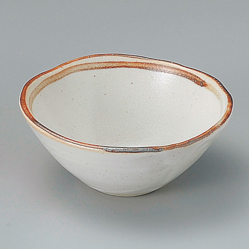 山万 09428-550 志野ライン盛鉢(小) 1個(ご注文単位1個)【直送品】