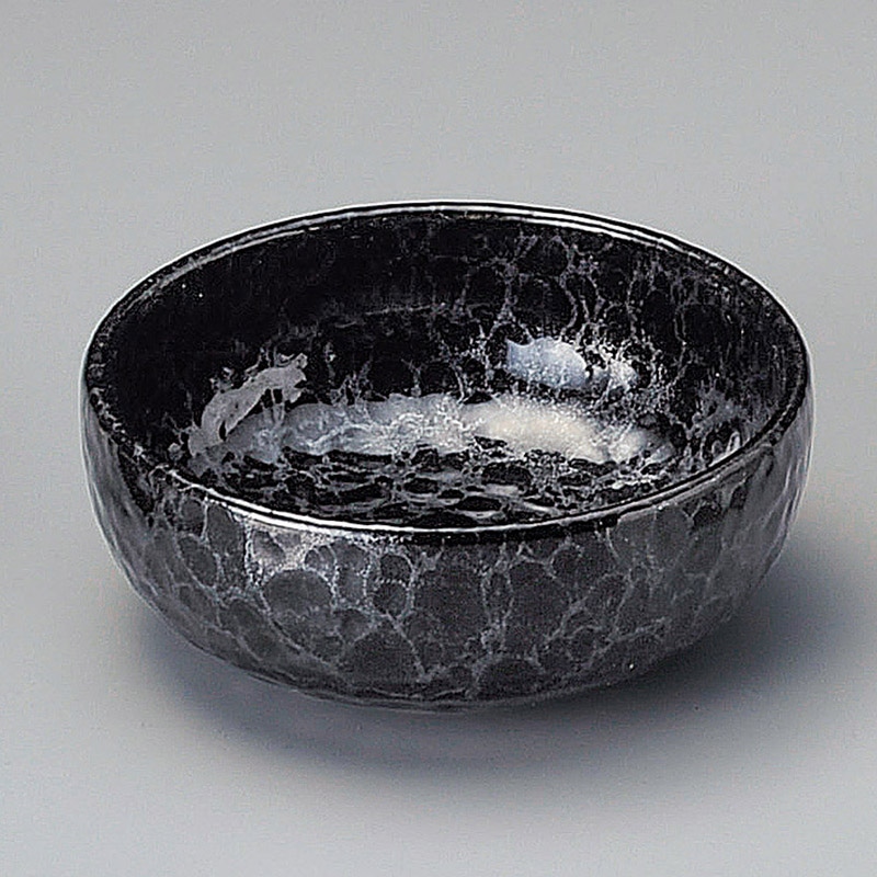 山万 09424-180 銀彩亀甲3.8小鉢 1個(ご注文単位1個)【直送品】