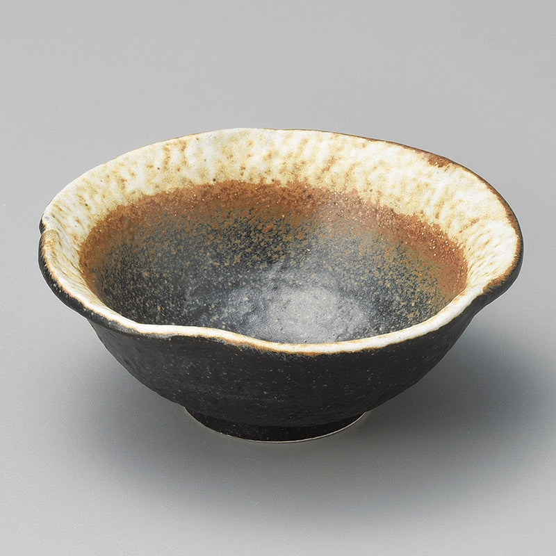 山万 09906-580 夜明け花型小鉢 1個(ご注文単位1個)【直送品】