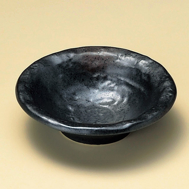 山万 10101-020 備前風石目3.3鉢 1個(ご注文単位1個)【直送品】