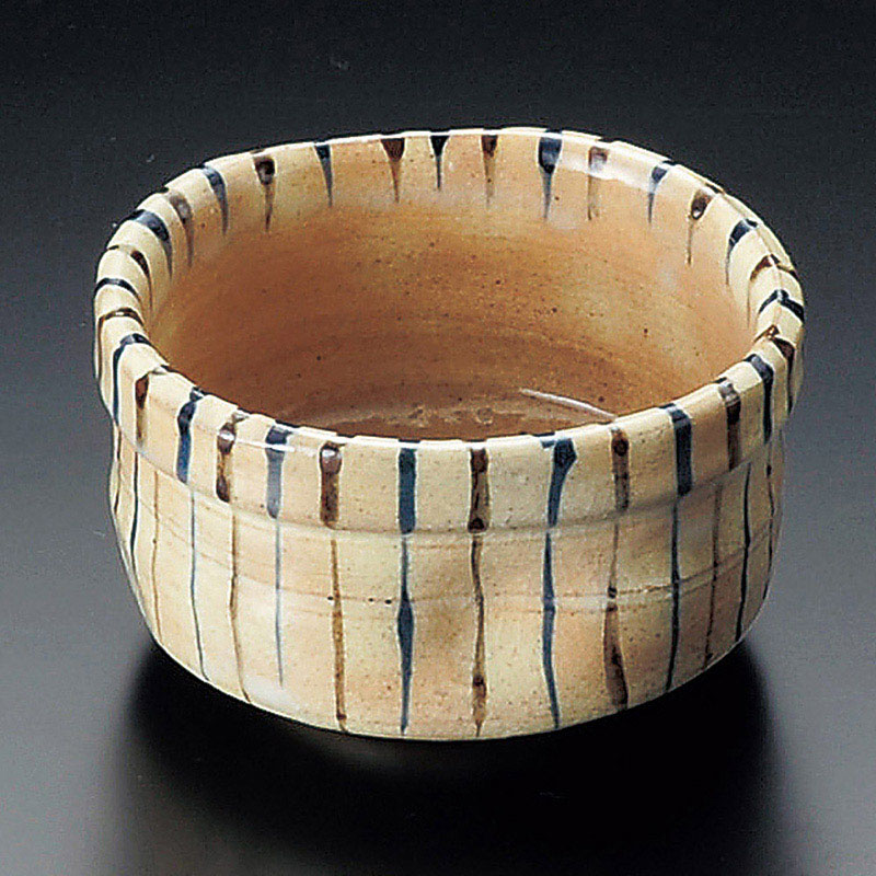 山万 09804-510 二色十草沓型小鉢 1個(ご注文単位1個)【直送品】