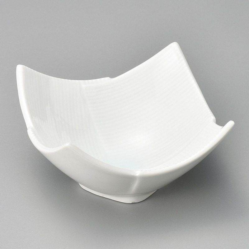 山万 09923-250 青地筋入市松小鉢小  1個（ご注文単位1個）【直送品】