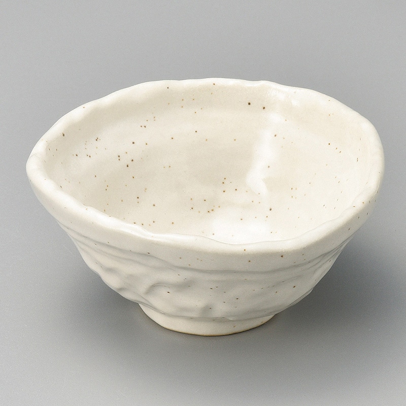 山万 10019-450 粉引三角小鉢  1個（ご注文単位1個）【直送品】