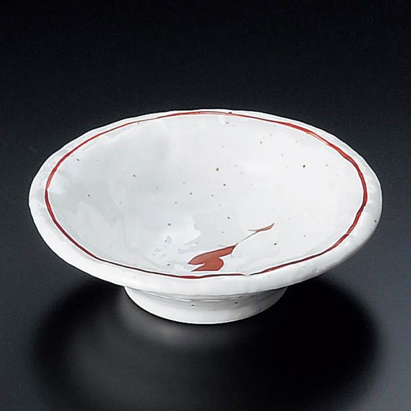 山万 10004-020 唐辛子3.3浅鉢  1個（ご注文単位1個）【直送品】