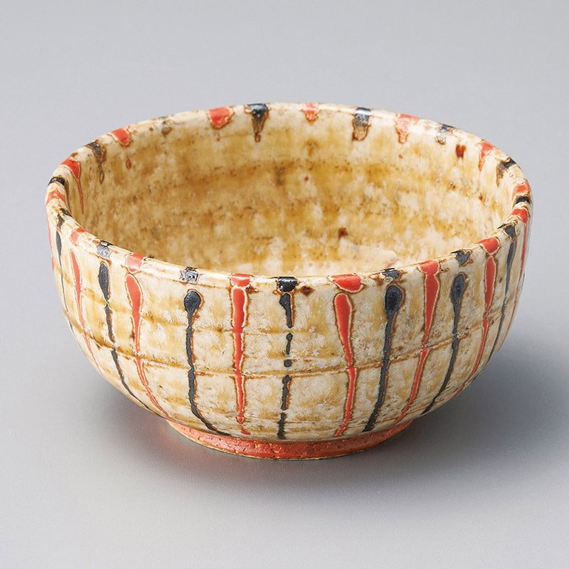 山万 09817-440 手描き一珍十草丸小鉢  1個（ご注文単位1個）【直送品】