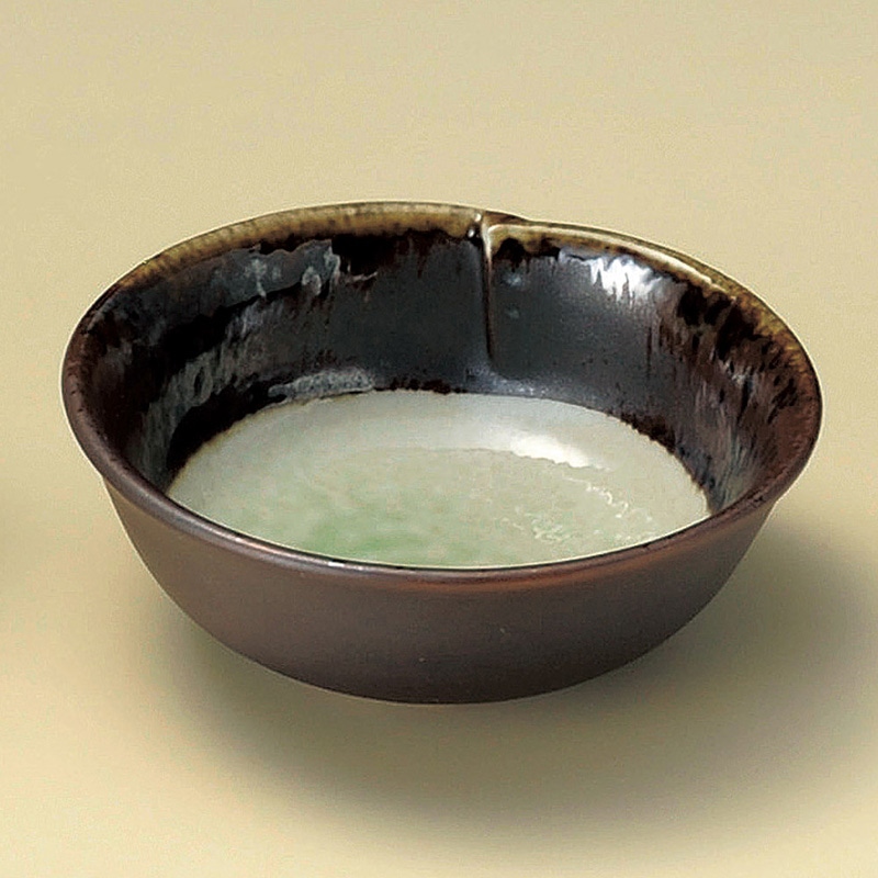 山万 10009-250 小紫ヒワとじめ11cm小付  1個（ご注文単位1個）【直送品】