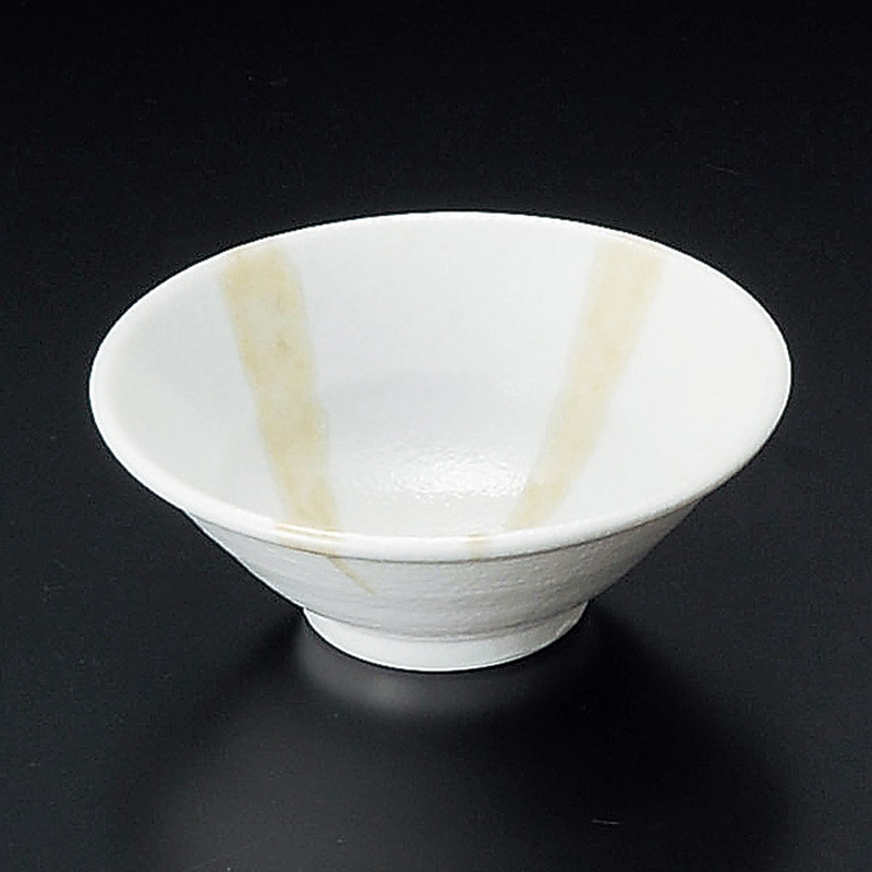 山万 09719-470 和二重白流3.5鉢  1個（ご注文単位1個）【直送品】