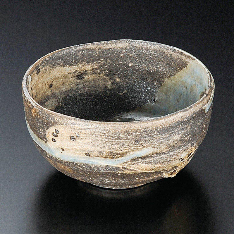 山万 10215-660 窯変刷毛目流し小鉢(信楽焼)  1個（ご注文単位1個）【直送品】