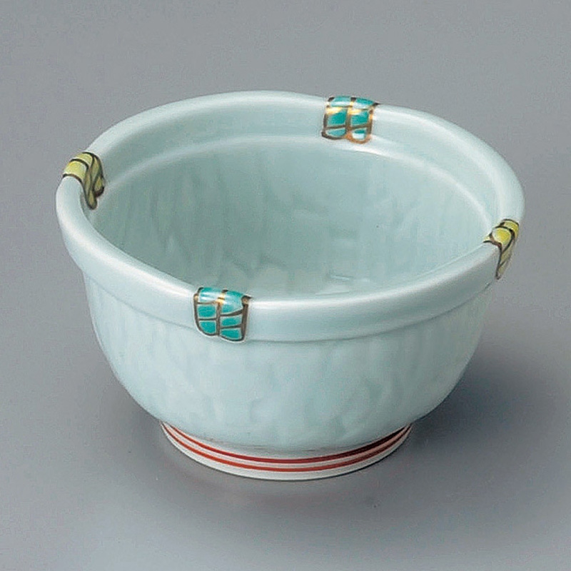 山万 10209-730 渕錦籠目中付(有田焼)  1個（ご注文単位1個）【直送品】