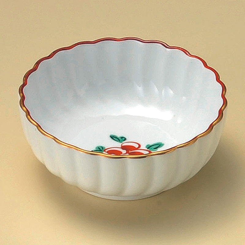 山万 10212-430 朱金見込花小鉢  1個（ご注文単位1個）【直送品】