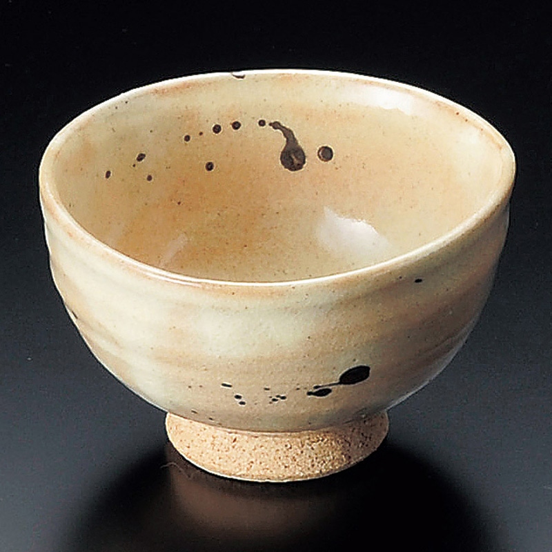 山万 10228-510 粉引鉄絵沓型小鉢  1個（ご注文単位1個）【直送品】