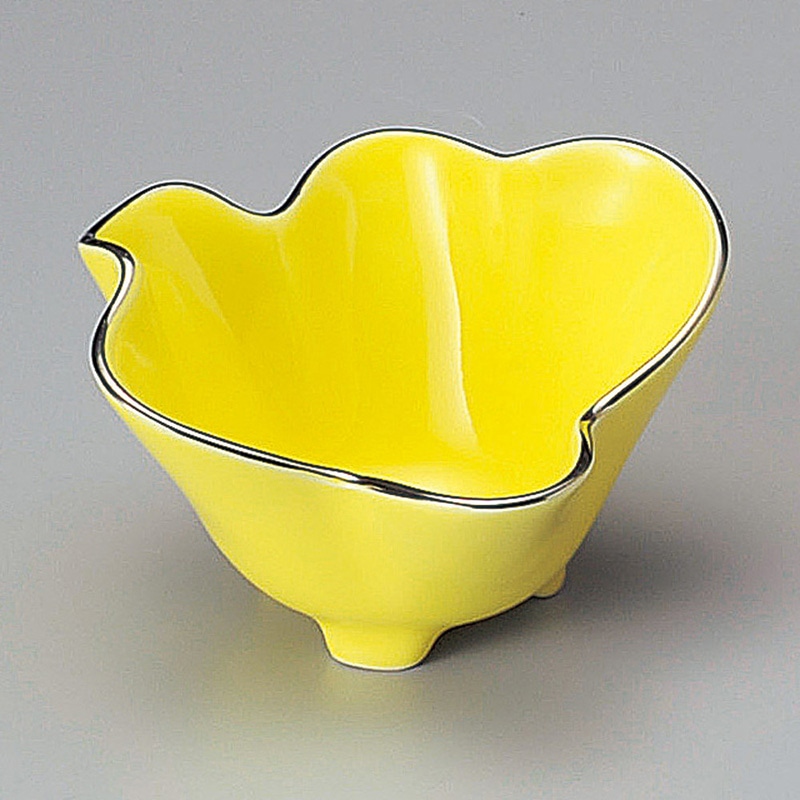 山万 10302-250 渕プラチナ花形35寸イエロー小 1個（ご注文単位1個）【直送品】