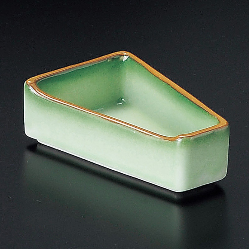 山万 10326-550 緑彩台形鉢  1個（ご注文単位1個）【直送品】