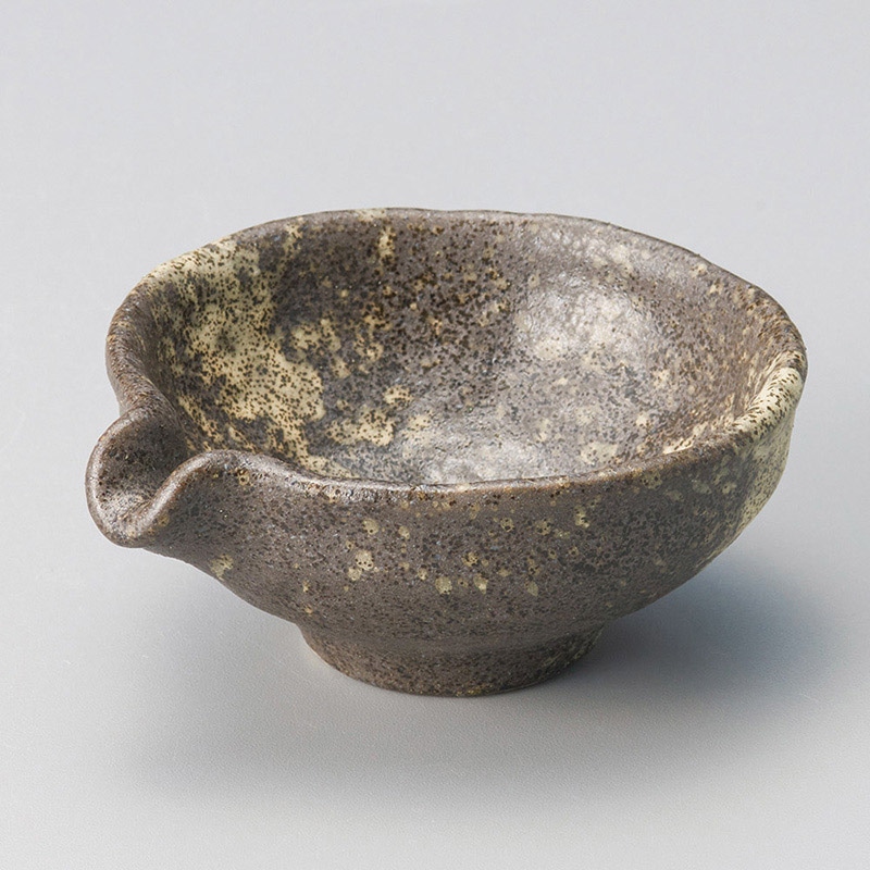 山万 10516-290 黒備前片口(小)  1個（ご注文単位1個）【直送品】