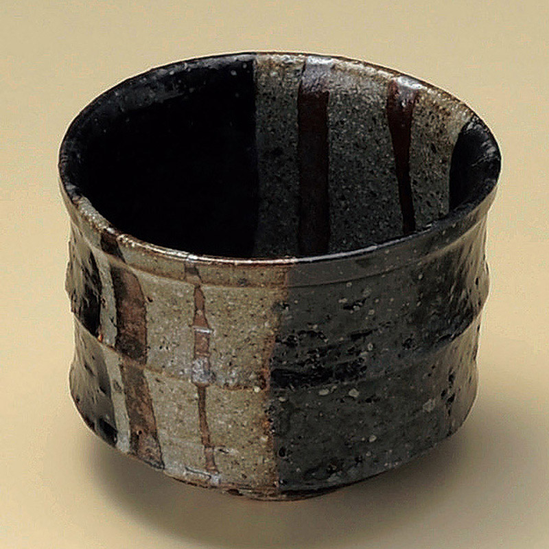 山万 10605-510 天目十草切立小鉢  1個（ご注文単位1個）【直送品】