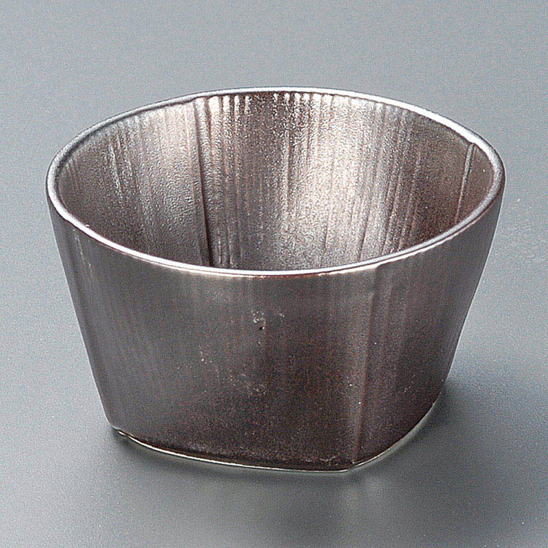 山万 10507-460 こよりシルバー小鉢  1個（ご注文単位1個）【直送品】