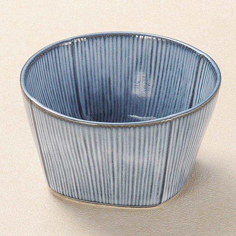 山万 10716-450 青カスミ合せ小鉢  1個（ご注文単位1個）【直送品】