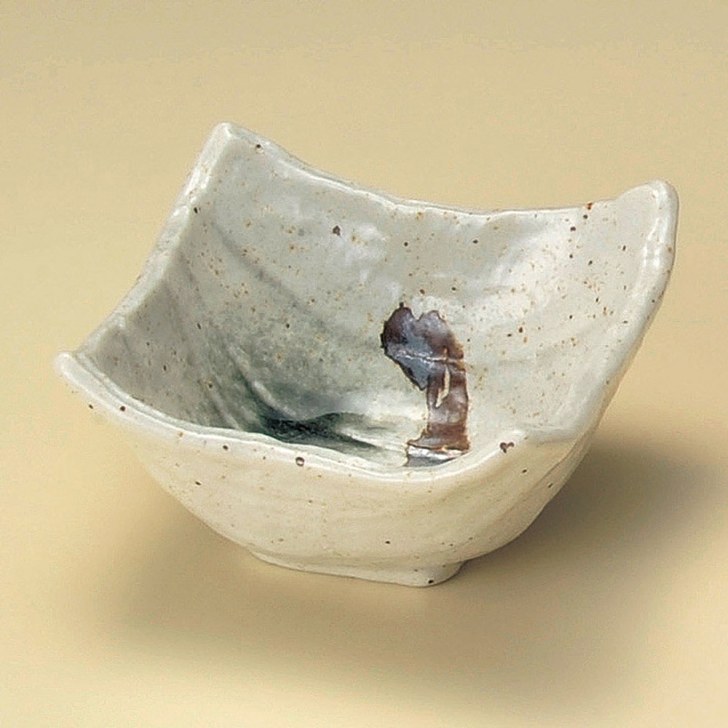 山万 10524-570 みやま四角小鉢(中) 1個(ご注文単位1個)【直送品】